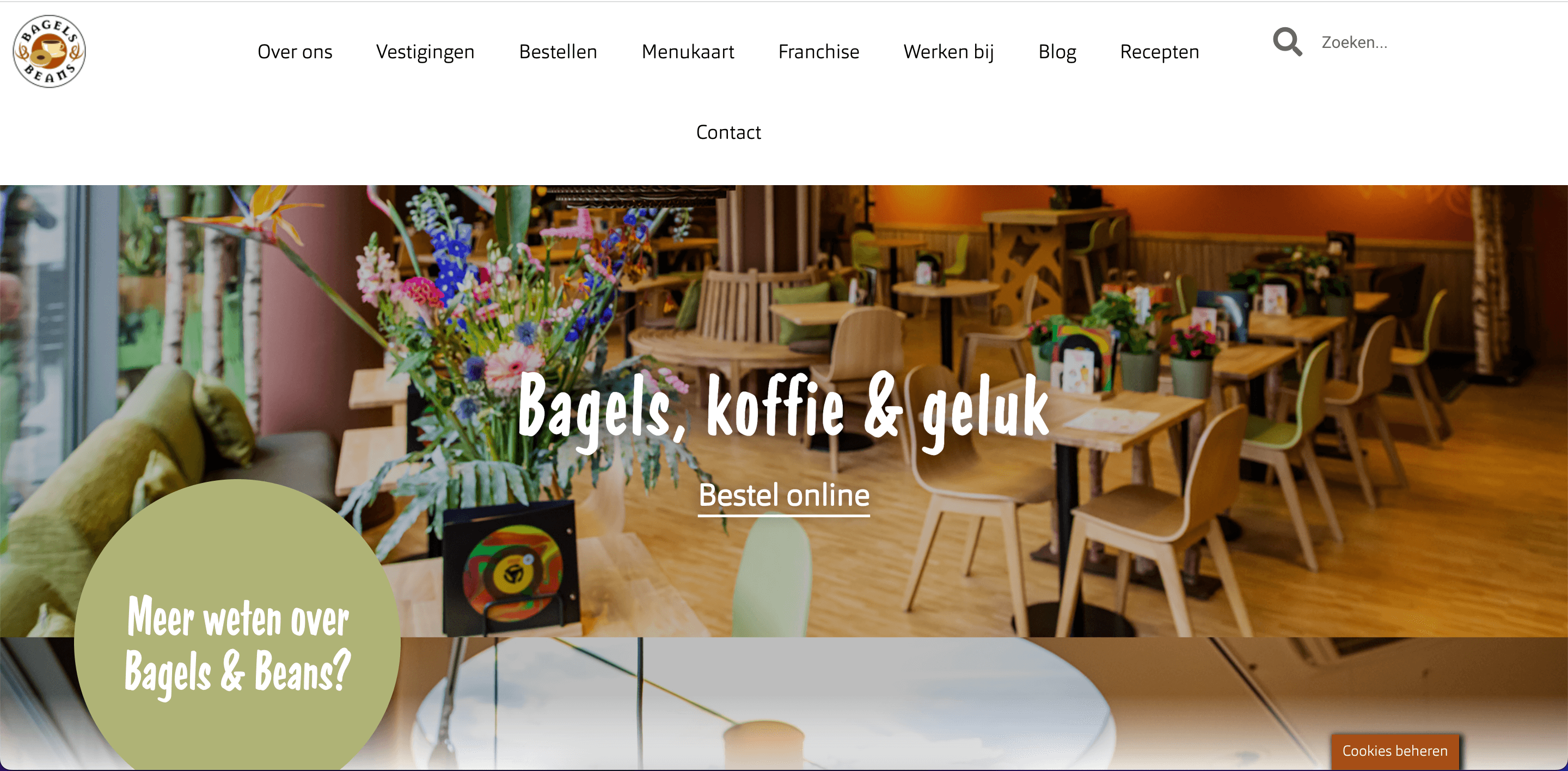 Bagels & Beans - Current website - Home
